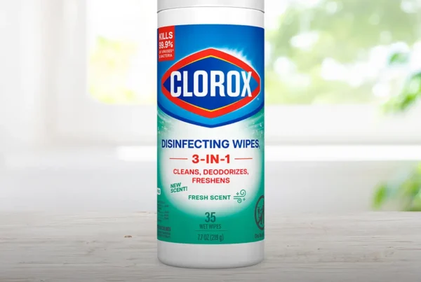 Clorox wipes bottle